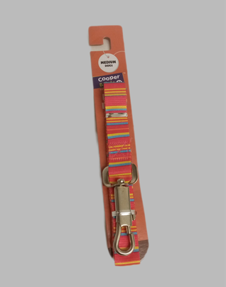 pink, lead, collar, stripe, cooper and pals, dog, canine, hound