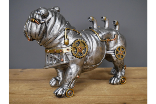 Steampunk Bulldog Back